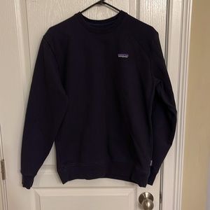 PATAGONIA Men's P-6 Label Uprisal Crew Sweatshirt DARK PURPLE Medium
